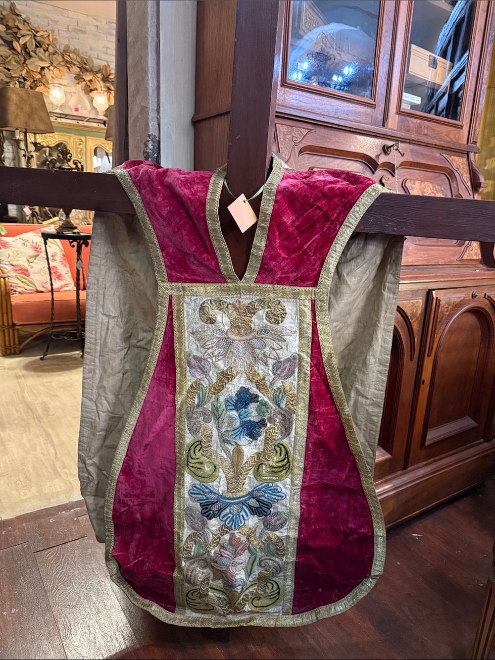Antique Italian Chasuble